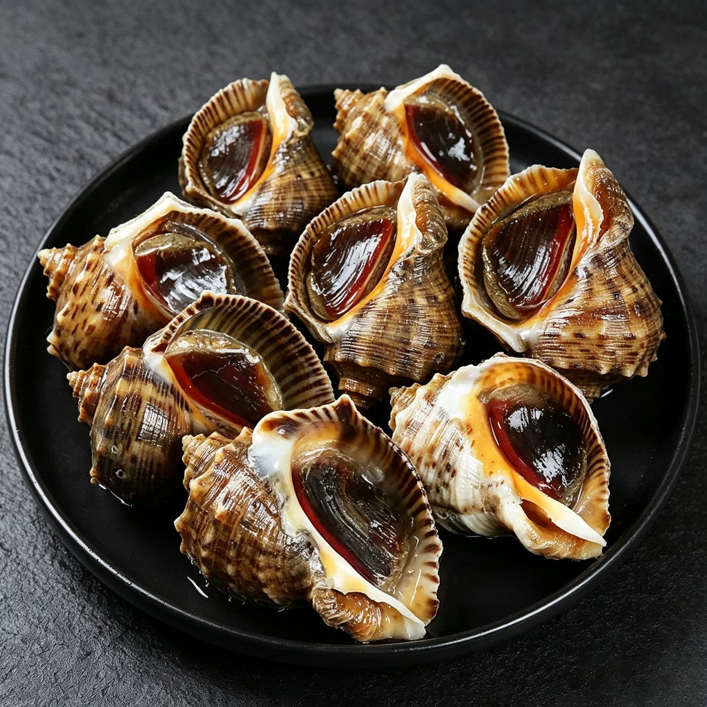 Whole sea whelks in shell - view 3