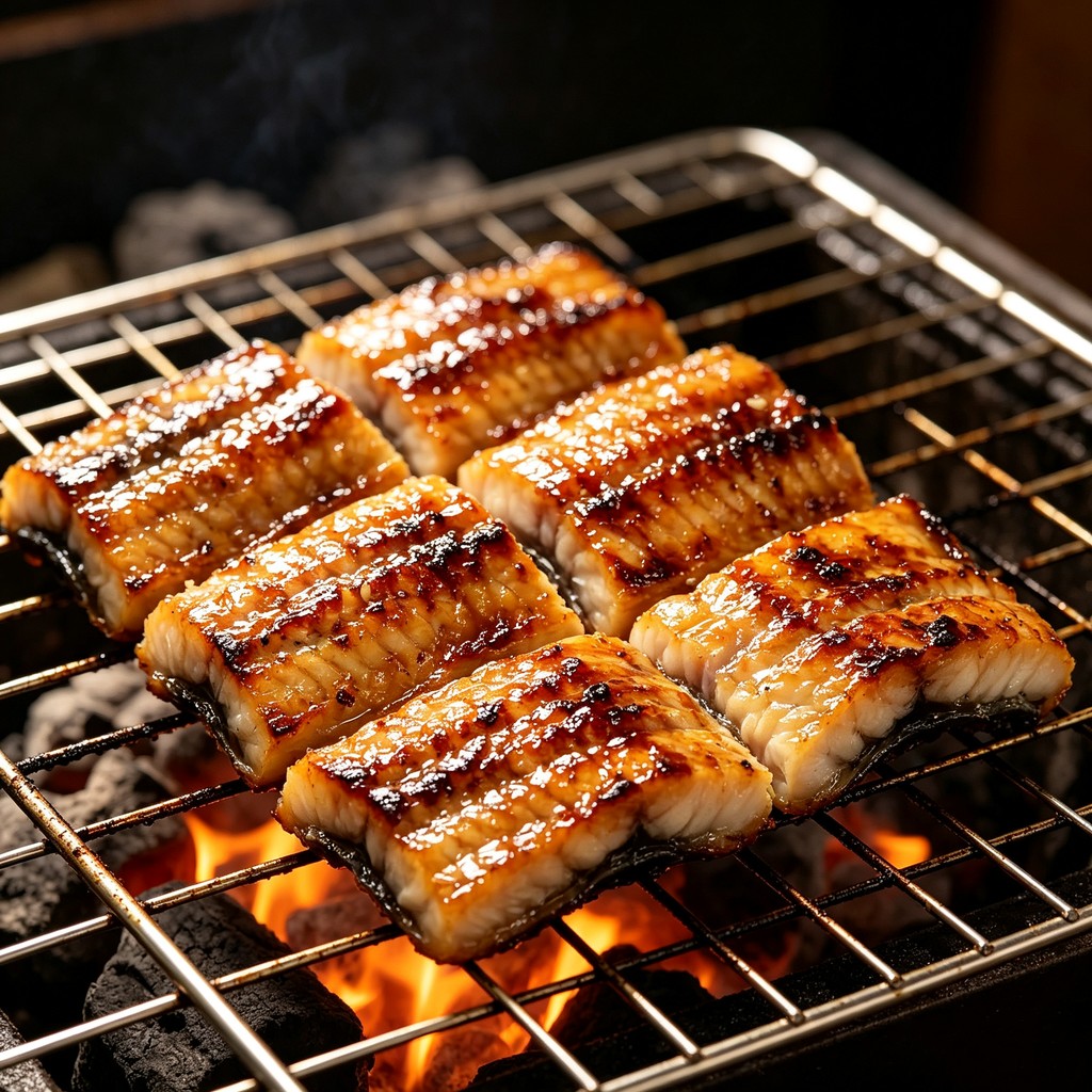 Whole dressed black eel - view 2