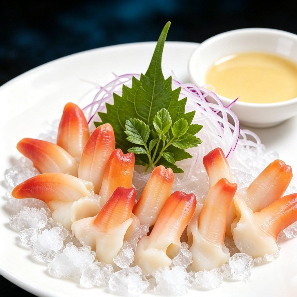 Sliced geoduck siphon - view 2