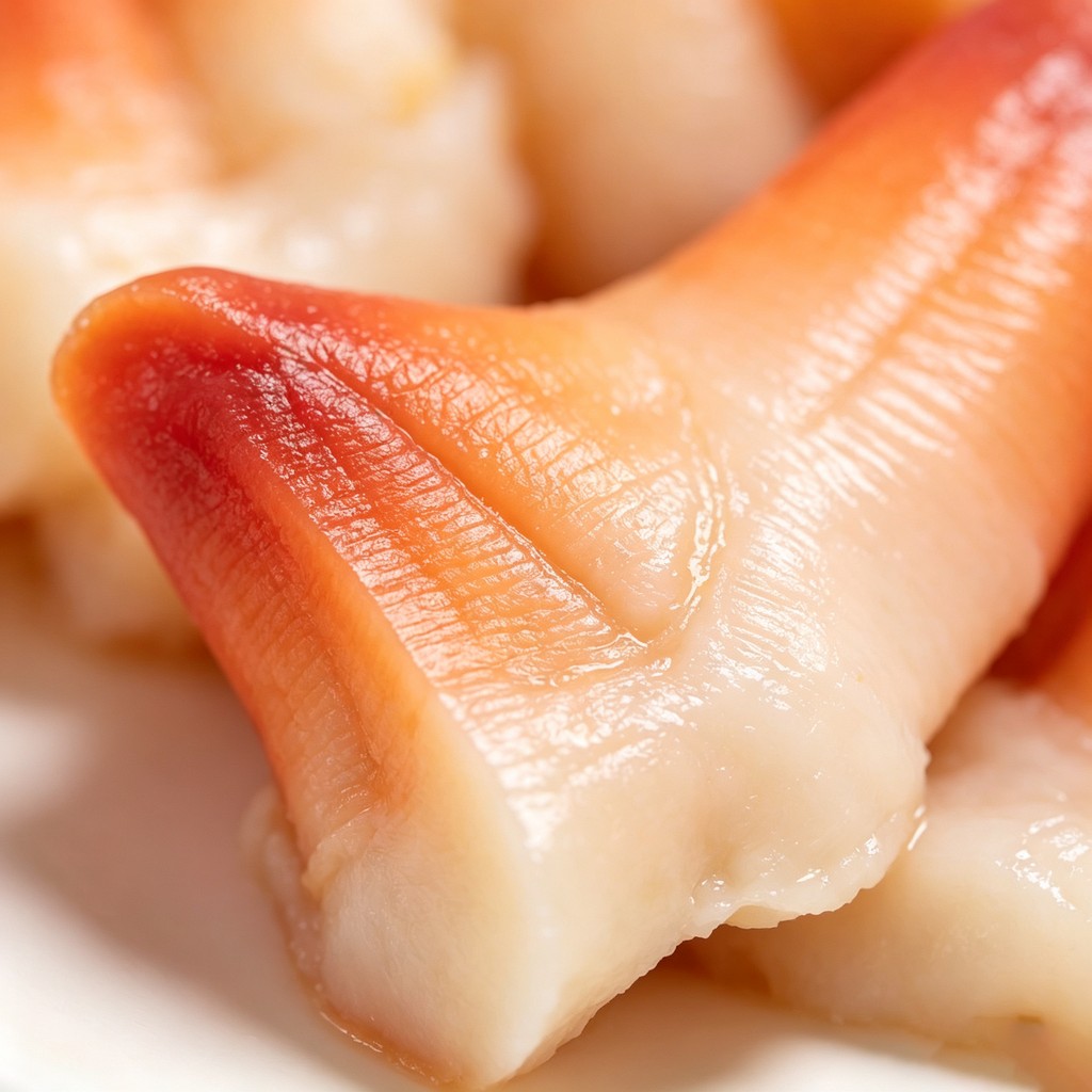 Sliced geoduck siphon - view 3